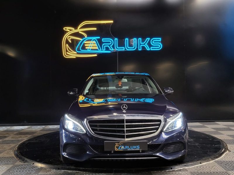 MERCEDES CLASSE C 180 D 122cv BUSINESS / INTERIEUR CUIR BLANC / SUIVI COMPLET MERCEDES 