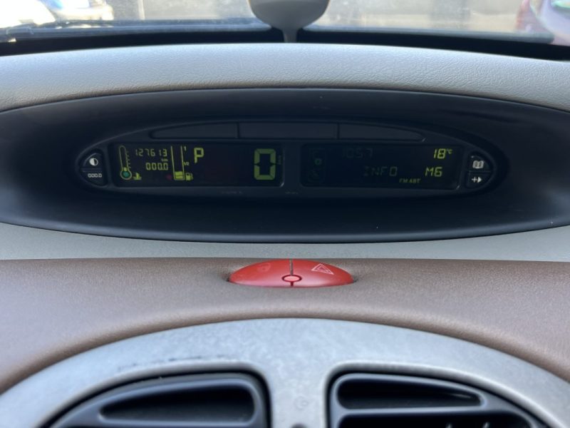 CITROEN PICASSO XSARA EXCLUSIVE 2.0 i 138 BOITE AUTOMATIQUE CLIMATISATON REGULATEUR - GARANTIE 1 AN