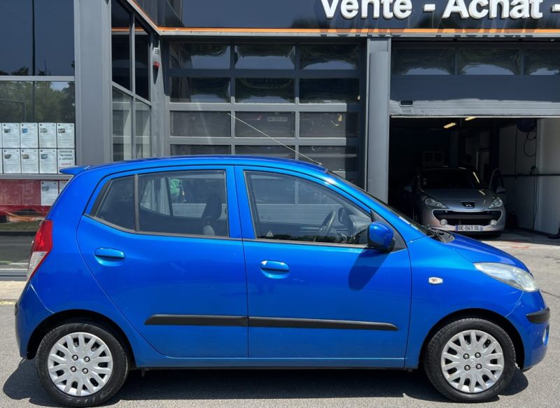 HYUNDAI i10 1.2 77 Cv 5 PORTES CLIMATISATION BLUETOOTH 67 700 Kms - GARANTIE 1 AN
