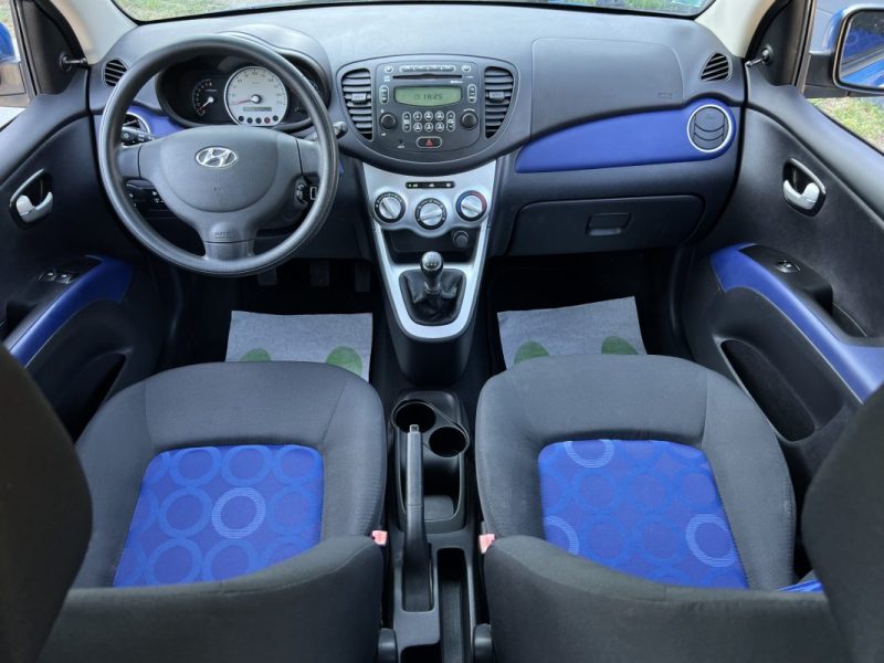 HYUNDAI i10 1.2 77 Cv 5 PORTES CLIMATISATION BLUETOOTH 67 700 Kms - GARANTIE 1 AN