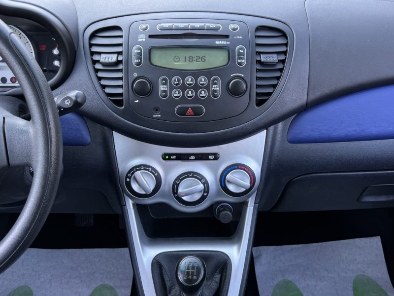 HYUNDAI i10 1.2 77 Cv 5 PORTES CLIMATISATION BLUETOOTH 67 700 Kms - GARANTIE 1 AN