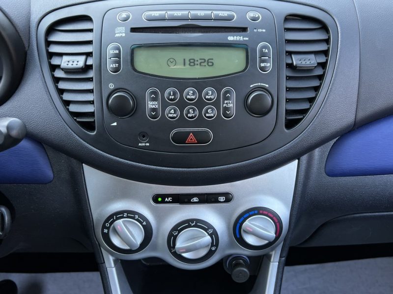 HYUNDAI i10 1.2 77 Cv 5 PORTES CLIMATISATION BLUETOOTH 67 700 Kms - GARANTIE 1 AN