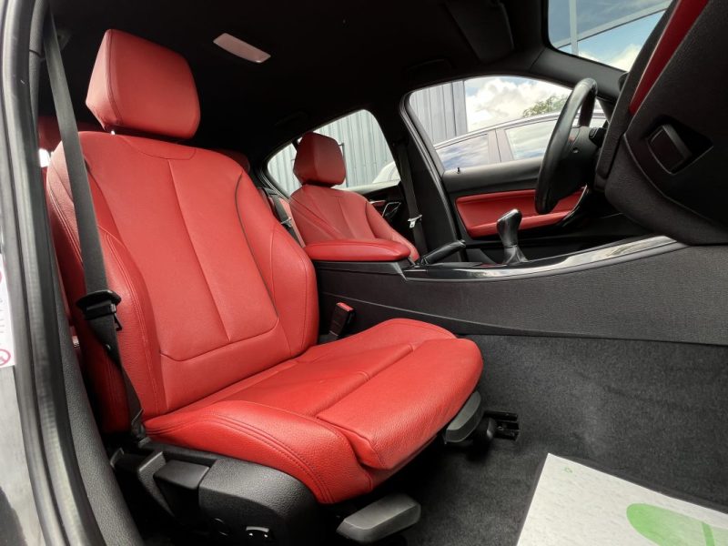 BMW SERIE 1 F20 116i SPORT 1.6 TURBO 136 Cv INTERIEUR CUIR ROUGE / 5 PORTES - GARANTIE 1 AN