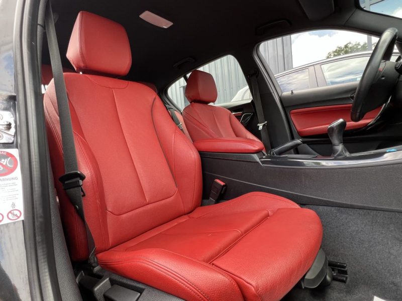 BMW SERIE 1 F20 116i SPORT 1.6 TURBO 136 Cv INTERIEUR CUIR ROUGE / 5 PORTES - GARANTIE 1 AN