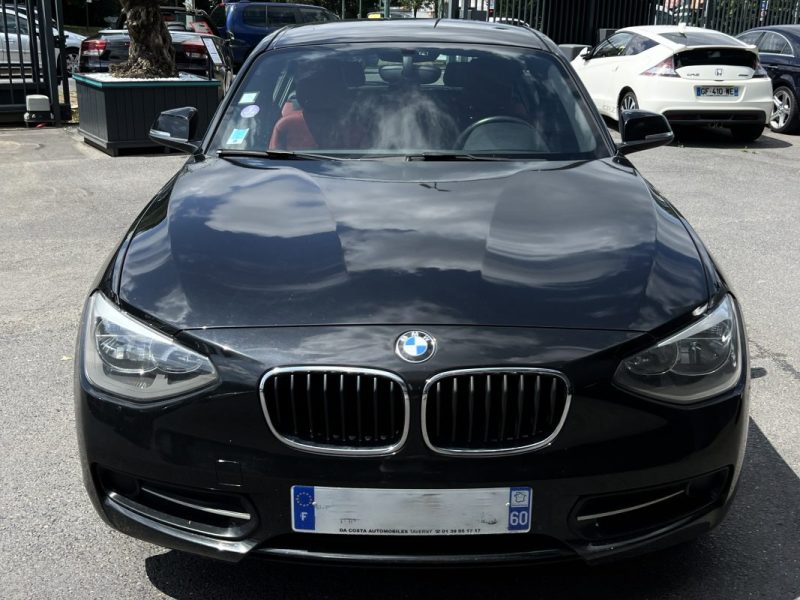 BMW SERIE 1 F20 116i SPORT 1.6 TURBO 136 Cv INTERIEUR CUIR ROUGE / 5 PORTES - GARANTIE 1 AN