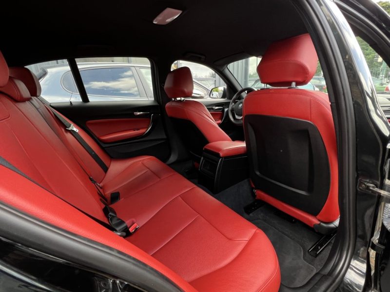 BMW SERIE 1 F20 116i SPORT 1.6 TURBO 136 Cv INTERIEUR CUIR ROUGE / 5 PORTES - GARANTIE 1 AN