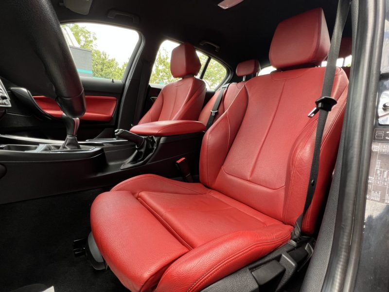 BMW SERIE 1 F20 116i SPORT 1.6 TURBO 136 Cv INTERIEUR CUIR ROUGE / 5 PORTES - GARANTIE 1 AN