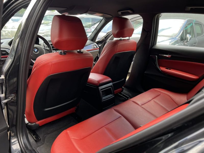 BMW SERIE 1 F20 116i SPORT 1.6 TURBO 136 Cv INTERIEUR CUIR ROUGE / 5 PORTES - GARANTIE 1 AN