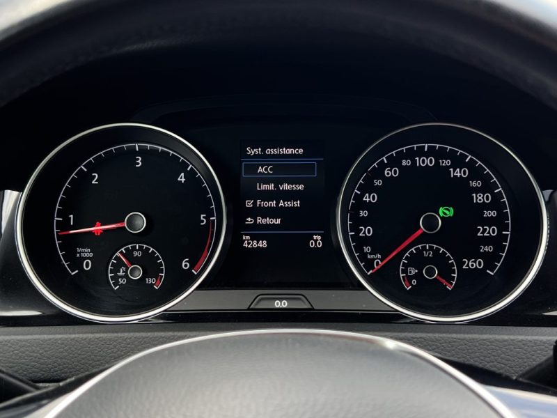 VOLKSWAGEN GOLF 7 VII PHASE 2 CARAT 2.0 TDI 150 Cv DSG7 ACC APPLE & ANDROID CAMERA - GARANTIE 1 AN