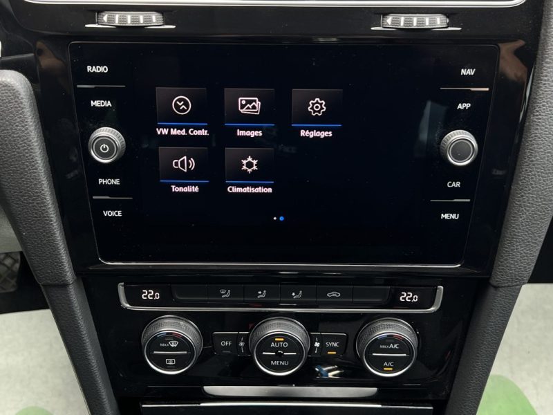 VOLKSWAGEN GOLF 7 VII PHASE 2 CARAT 2.0 TDI 150 Cv DSG7 ACC APPLE & ANDROID CAMERA - GARANTIE 1 AN