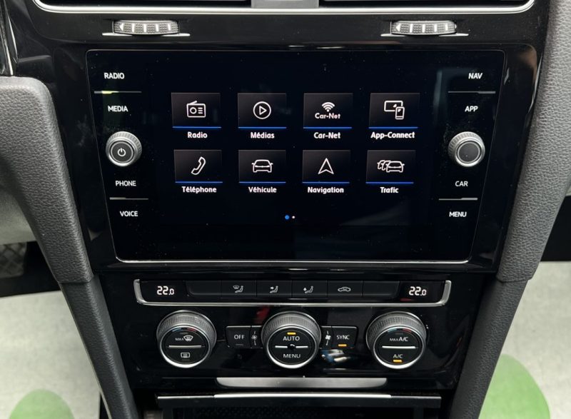 VOLKSWAGEN GOLF 7 VII PHASE 2 CARAT 2.0 TDI 150 Cv DSG7 ACC APPLE & ANDROID CAMERA - GARANTIE 1 AN