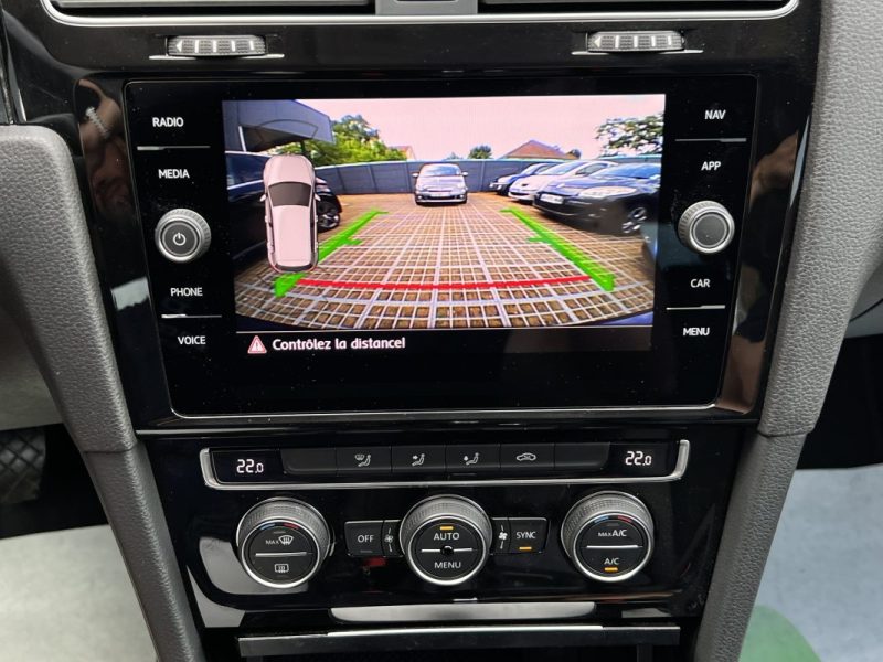 VOLKSWAGEN GOLF 7 VII PHASE 2 CARAT 2.0 TDI 150 Cv DSG7 ACC APPLE & ANDROID CAMERA - GARANTIE 1 AN