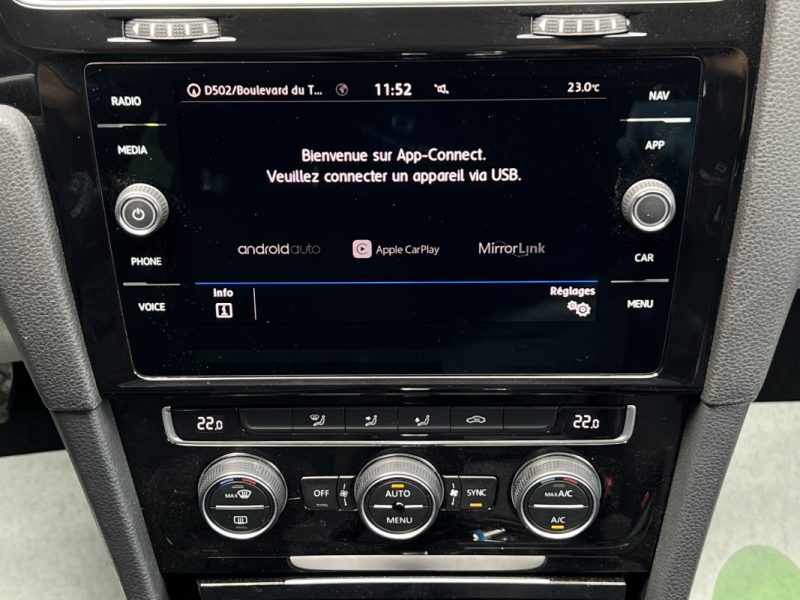 VOLKSWAGEN GOLF 7 VII PHASE 2 CARAT 2.0 TDI 150 Cv DSG7 ACC APPLE & ANDROID CAMERA - GARANTIE 1 AN