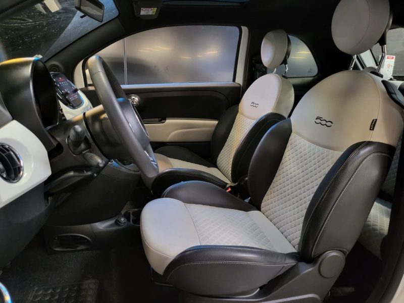 FIAT 500 1.0 70ch DolceVita / TOIT PANORAMIQUE + CUIR COMPLET + CARPLAY + PACK CITY