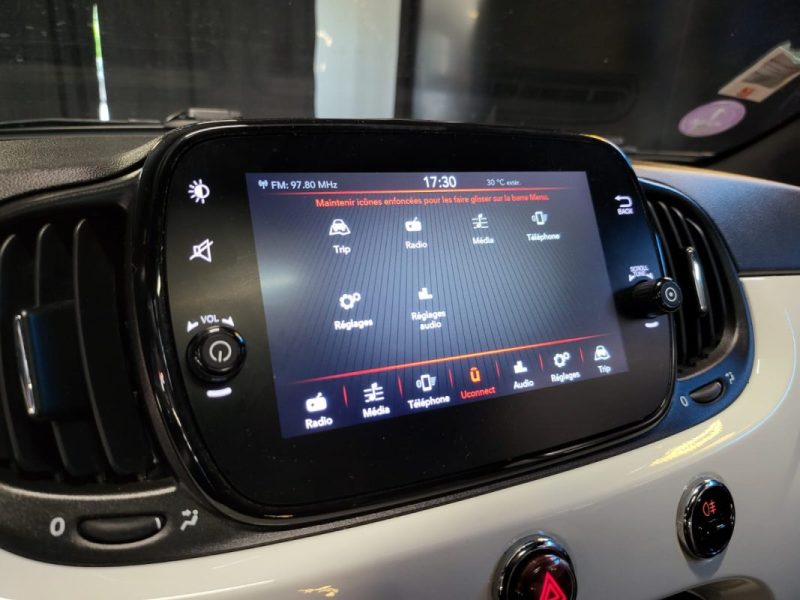 FIAT 500 1.0 70ch DolceVita / TOIT PANORAMIQUE + CUIR COMPLET + CARPLAY + PACK CITY