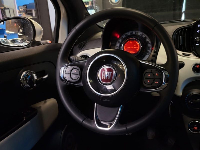 FIAT 500 1.0 70ch DolceVita / TOIT PANORAMIQUE + CUIR COMPLET + CARPLAY + PACK CITY