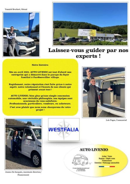 WESTFALIA KEPLER ONE 2,0L TDI 150cv BOITE AUTOMATIQUE NEUF AU PRIX DE 74 990€