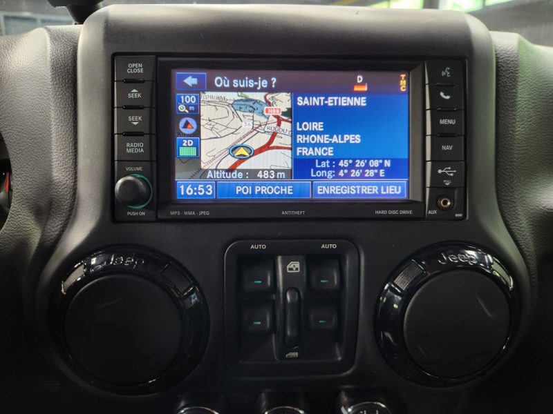 JEEP Wrangler III 3.6 V6 284 SAHARA*GPS*Treuille elec.*ATTELAGE*