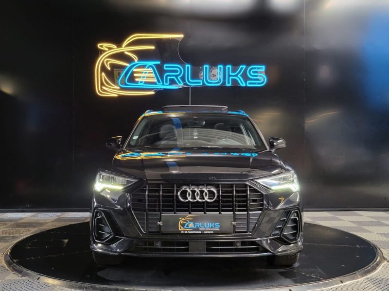 AUDI Q3 35 TDI 150ch S LINE / TOIT OUVRANT / SIEGES CHAUFFANTS / ECLAIRAGE D'AMBIANCE / SUIVI AUDI