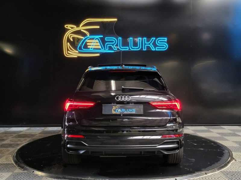 AUDI Q3 35 TDI 150ch S LINE / TOIT OUVRANT / SIEGES CHAUFFANTS / ECLAIRAGE D'AMBIANCE / SUIVI AUDI