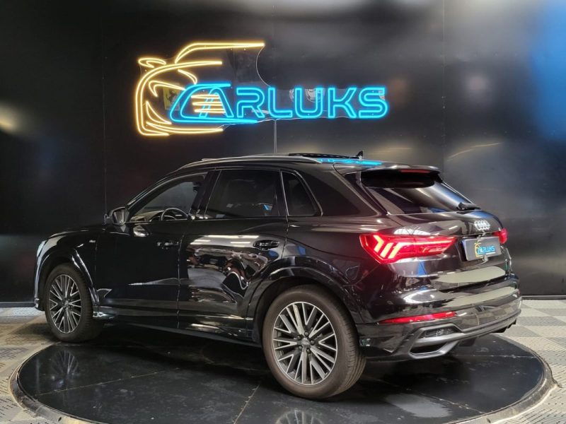 AUDI Q3 35 TDI 150ch S LINE / TOIT OUVRANT / SIEGES CHAUFFANTS / ECLAIRAGE D'AMBIANCE / SUIVI AUDI