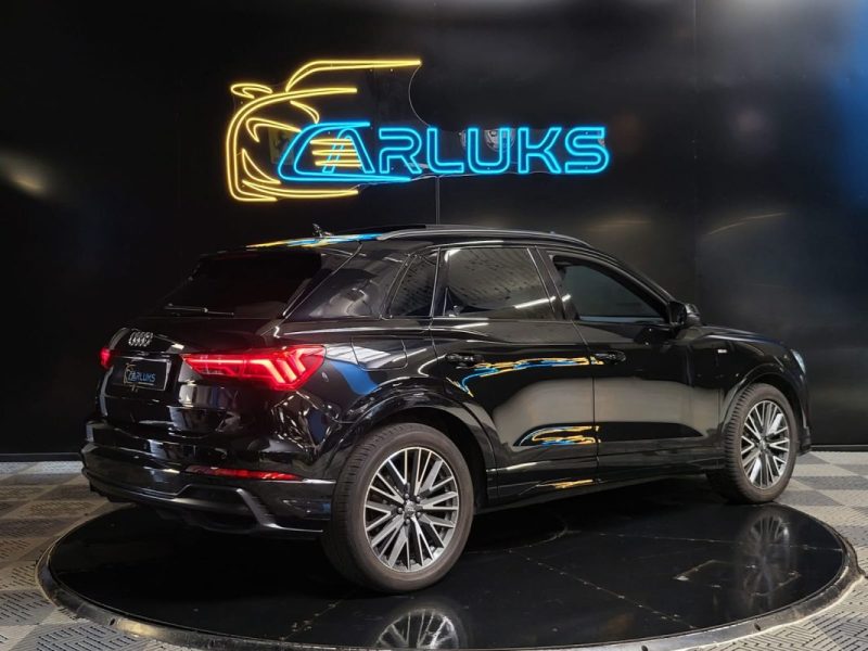 AUDI Q3 35 TDI 150ch S LINE / TOIT OUVRANT / SIEGES CHAUFFANTS / ECLAIRAGE D'AMBIANCE / SUIVI AUDI
