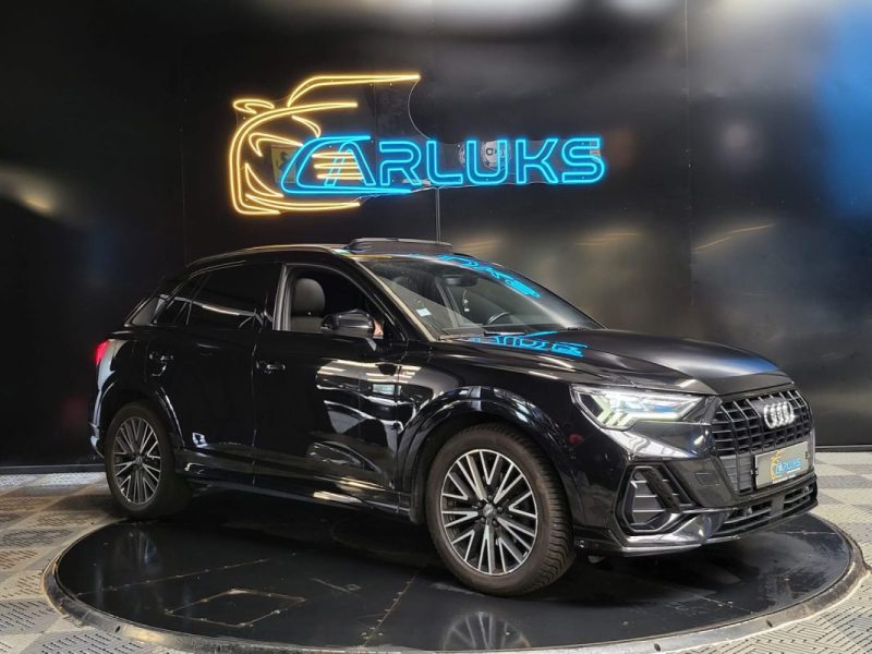 AUDI Q3 35 TDI 150ch S LINE / TOIT OUVRANT / SIEGES CHAUFFANTS / ECLAIRAGE D'AMBIANCE / SUIVI AUDI