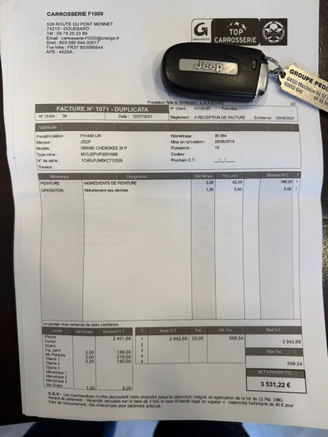 JEEP GRAND CHEROKEE SUMMIT 2019