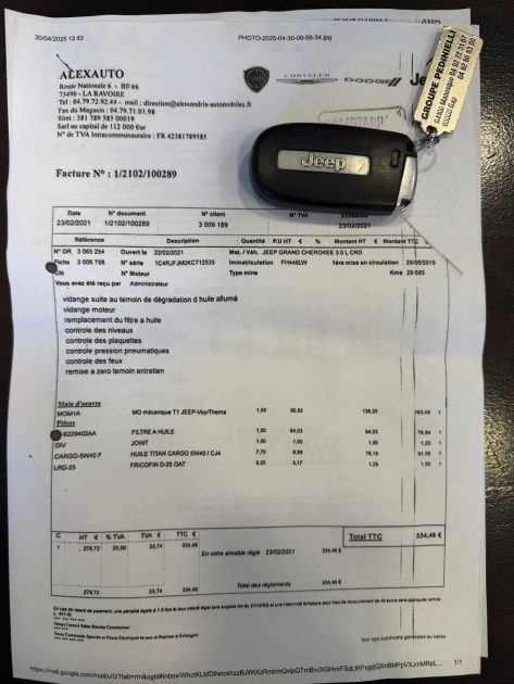 JEEP GRAND CHEROKEE SUMMIT 2019