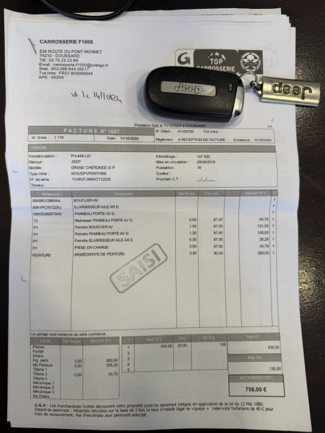 JEEP GRAND CHEROKEE SUMMIT 2019