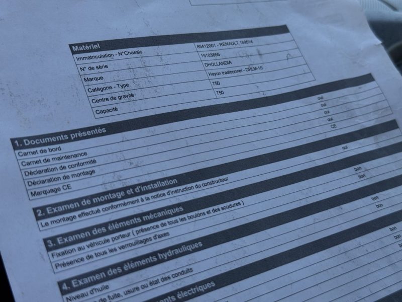 RENAULT MASTER RT 2015 2.3 dCi FRIGO TTC TVA Récuperable