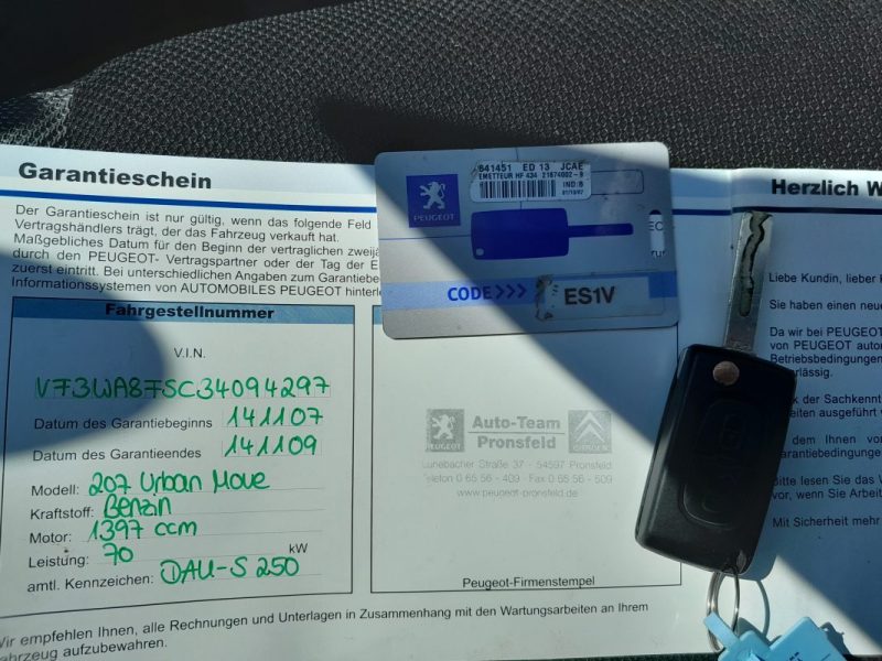 PEUGEOT 207 1.4i 16s TRENDY 90ch 3P GARANTIE 12 MOIS