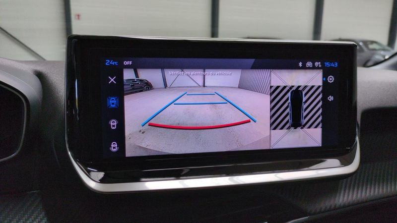 Peugeot 208 Hybrid 110 e-dcs6 allure + angles morts + navi