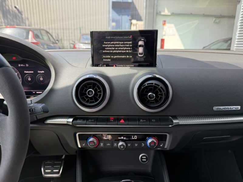 AUDI RS3 SPORTBACK 2.5 QUATTRO 400cv