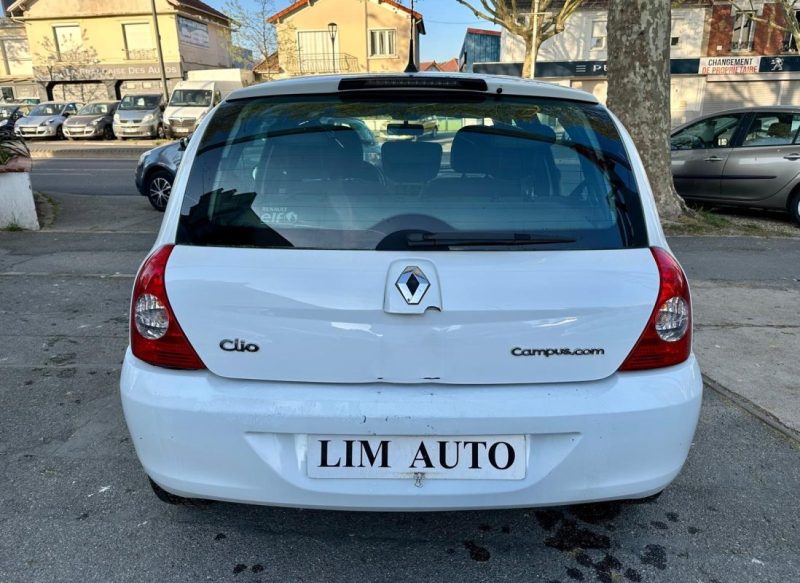 RENAULT CLIO II CAMPUS 1.2 60ch GPL **1ère MAIN**