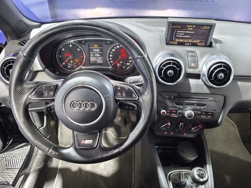 AUDI A1  1.6  TDI 105 Cv - S-LINE - CLIMATISATION - START AND TOP - RÉGULATEUR 