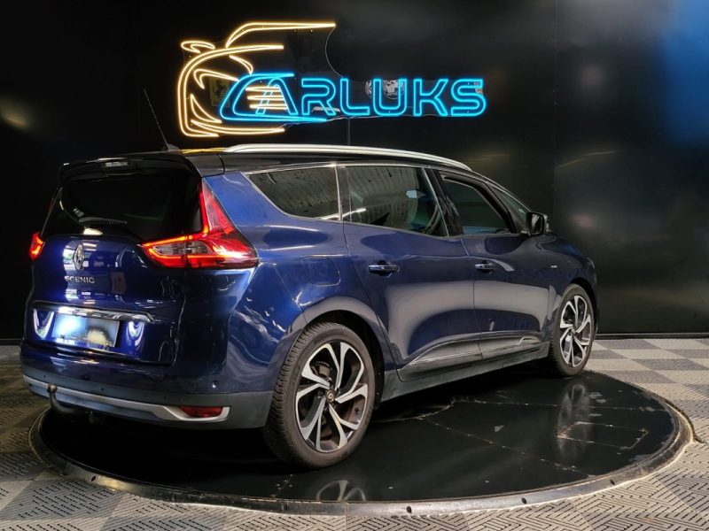 RENAULT GRAND SCENIC 1.5 DCI 110cv EDC BOSE EDITION / TOIT PANO / CARPLAY / 7 PLACES / 1ère MAIN