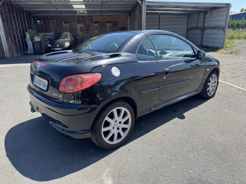 PEUGEOT 206 CC 1.6L HDI 110cv SPORT / Révisée&Garantie
