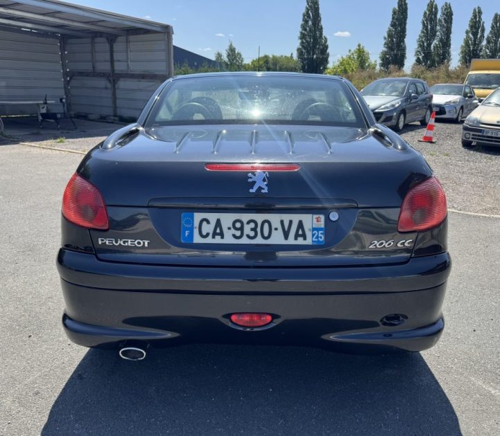 PEUGEOT 206 CC 1.6L HDI 110cv SPORT / Révisée&Garantie