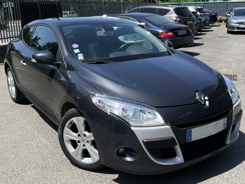 RENAULT MEGANE 3 III COUPE 1.4 TCE 130 Cv PREMIERE MAIN TOIT PANORAMIQUE CRIT AIR 1 - GARANTIE 1 AN