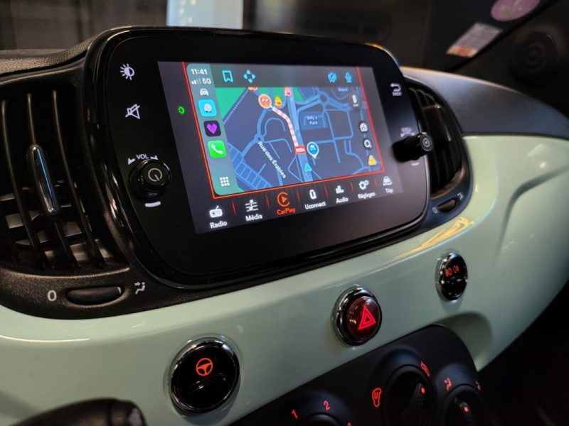 FIAT 500 1.0 70CH LOUNGE APPLE CARPLAY / TOIT PANORAMIQUE / 1ER MAIN / ENTRETIEN FIAT 