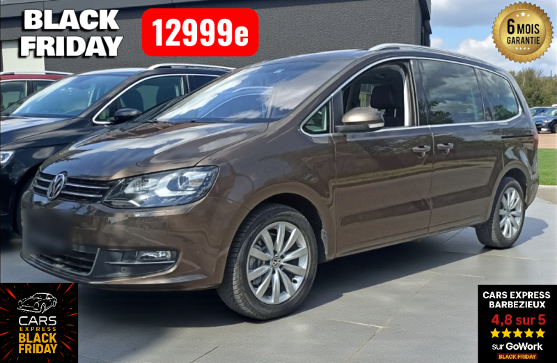 VOLKSWAGEN SHARAN 2.0 TDI 140CV 4x4 CARAT 7PL