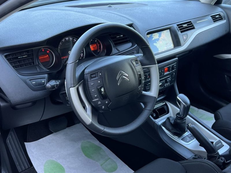 CITROEN C5 II PHASE 2 1.6 E HDI 115 Cv BOITE AUTOMATIQUE GPS / 15 805 KMS REELS - GARANTIE 1 AN