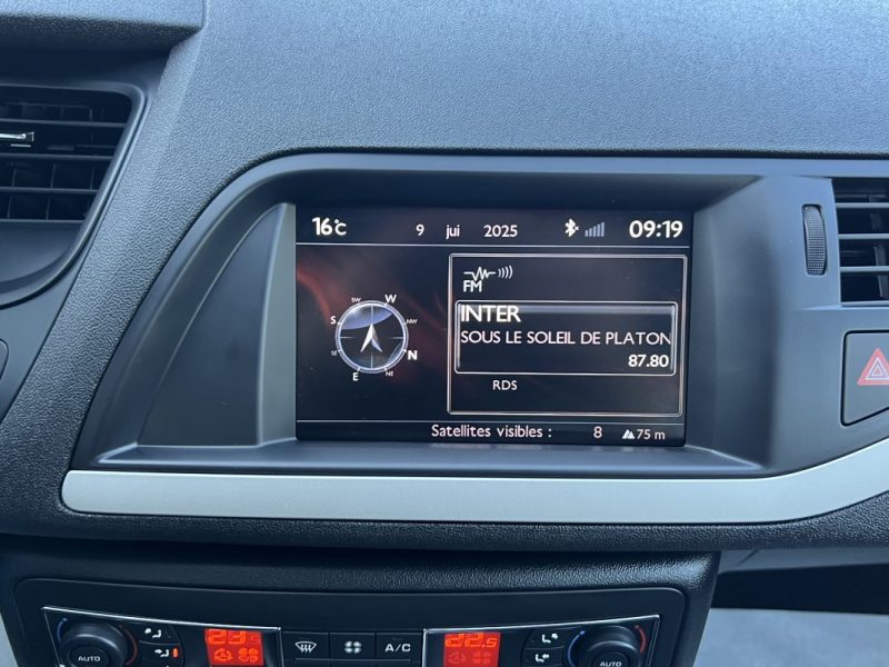CITROEN C5 II PHASE 2 1.6 E HDI 115 Cv BOITE AUTOMATIQUE GPS / 15 805 KMS REELS - GARANTIE 1 AN