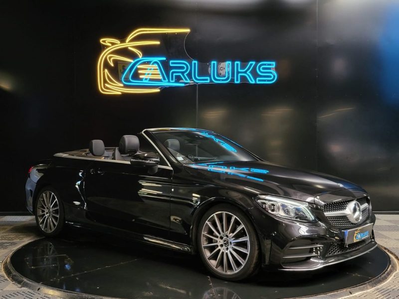 MERCEDES CLASSE C CABRIOLET 220d 194ch AMG Line / GARANTIE MERCEDES / CAMERA 360 / MULTIBEAM LED