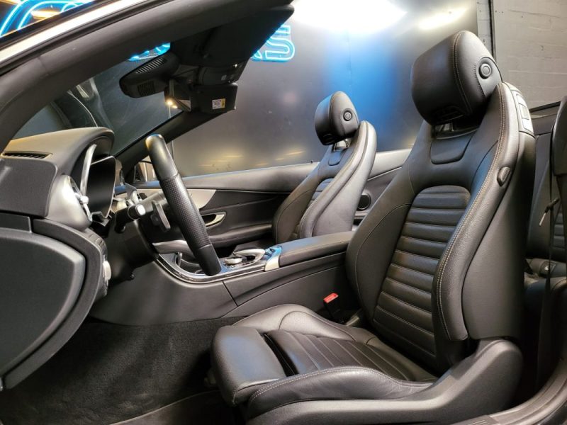 MERCEDES CLASSE C CABRIOLET 220d 194ch AMG Line / GARANTIE MERCEDES / CAMERA 360 / MULTIBEAM LED