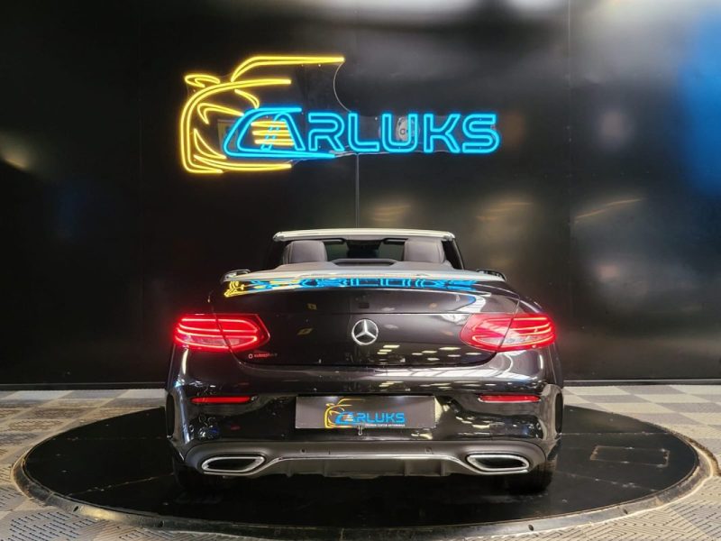 MERCEDES CLASSE C CABRIOLET 220d 194ch AMG Line / GARANTIE MERCEDES / CAMERA 360 / MULTIBEAM LED
