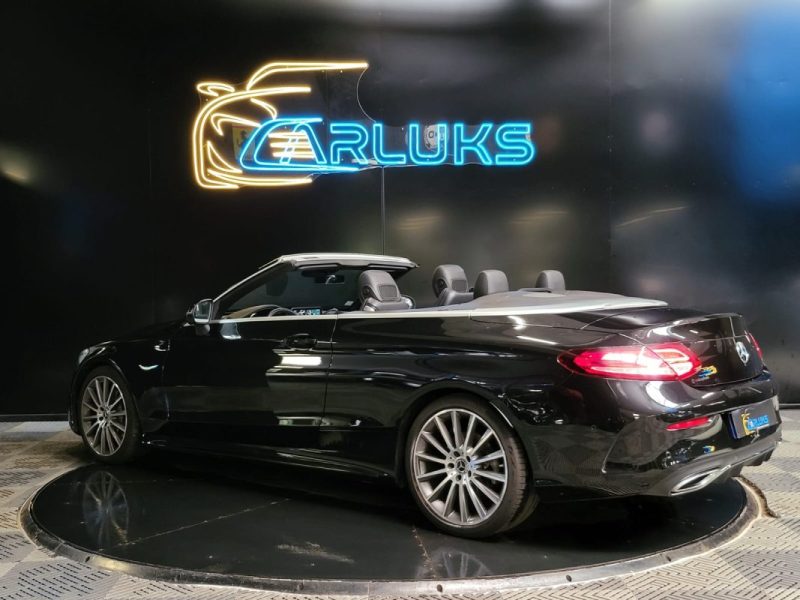 MERCEDES CLASSE C CABRIOLET 220d 194ch AMG Line / GARANTIE MERCEDES / CAMERA 360 / MULTIBEAM LED