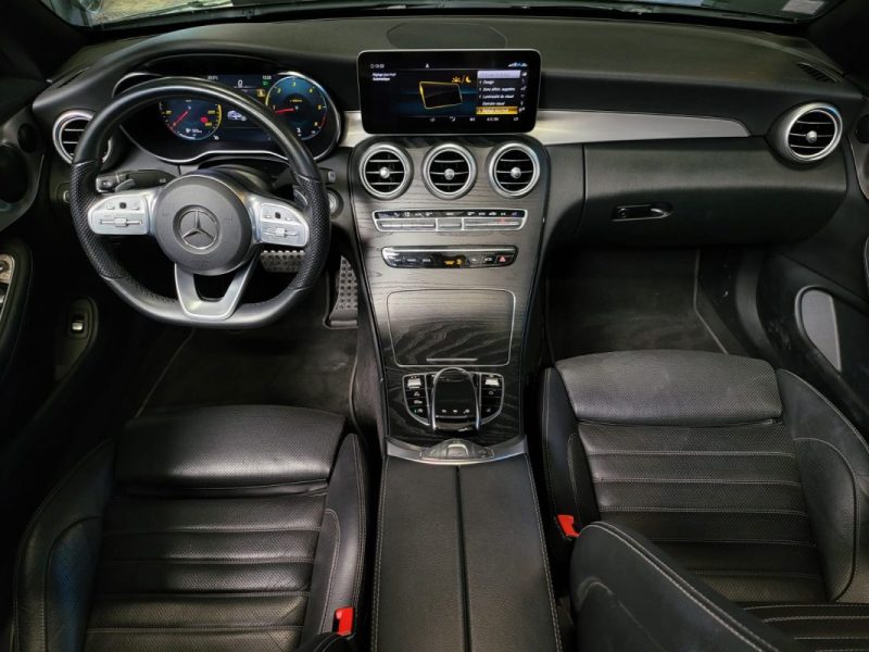 MERCEDES CLASSE C CABRIOLET 220d 194ch AMG Line / GARANTIE MERCEDES / CAMERA 360 / MULTIBEAM LED
