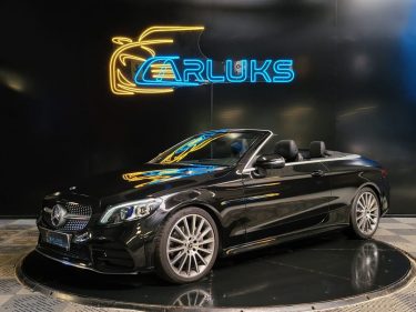 MERCEDES CLASSE C CABRIOLET 220d 194ch AMG Line / GARANTIE MERCEDES / CAMERA 360 / MULTIBEAM LED
